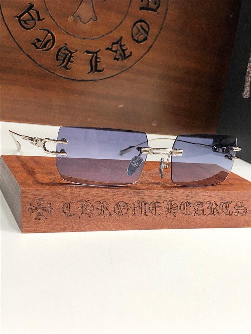 Chrome Hearts LORDIE Gold Rimless 56 15 134 Zeiss Lenses