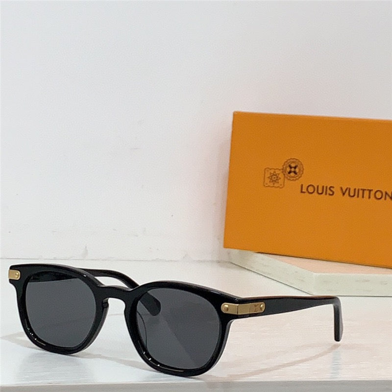 Louis Vuitton LV Signature Square Round Sunglasses Unisex Z1963U
