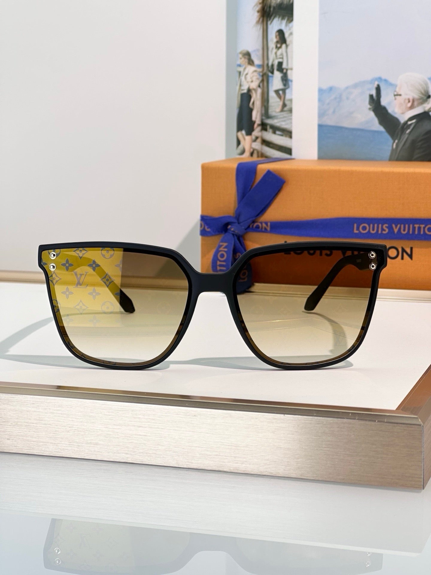 Louis Vuitton Z2973W-Z2974W LV Waimea Large Square Sunglasses ✨ - onlinechics.com