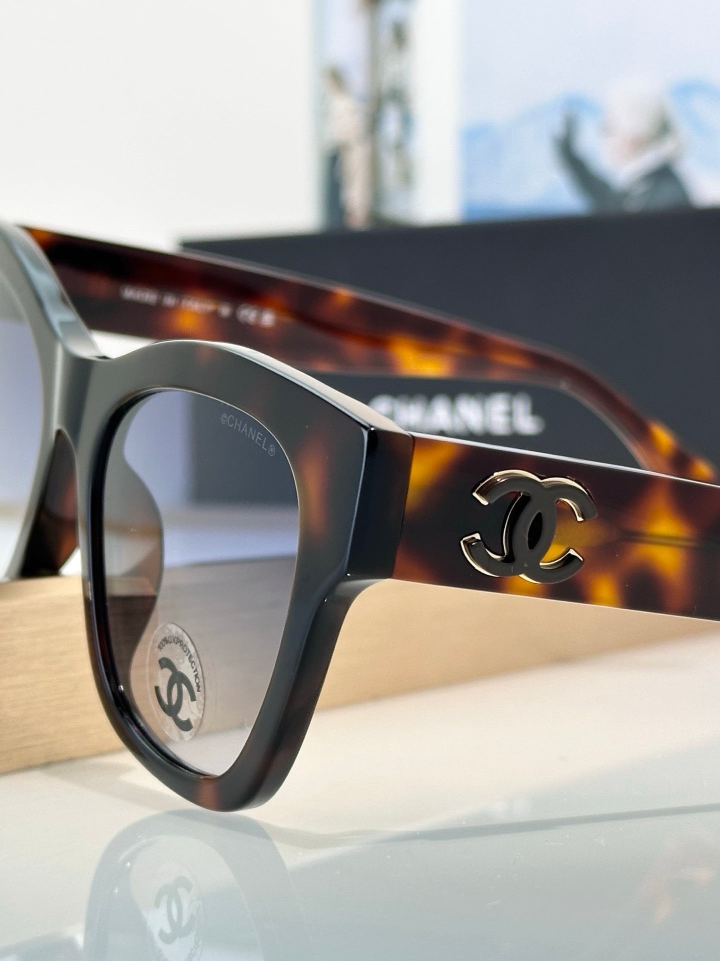 CHANEL 3498 Butterfly Sunglasses - Chanel Eyewear 🖤