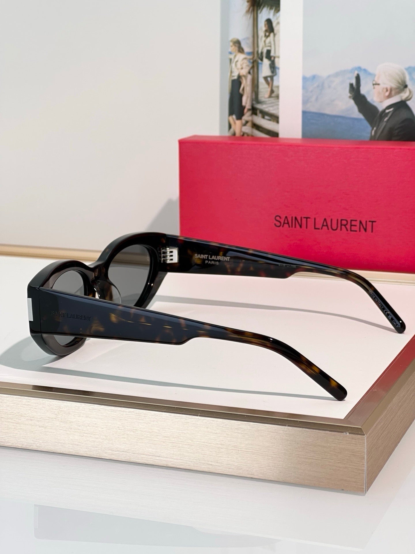 Saint Laurent Sun SL 638 001 - As Seen On Sofia Richie Women's Sunglasses✨ - onlinechics.com