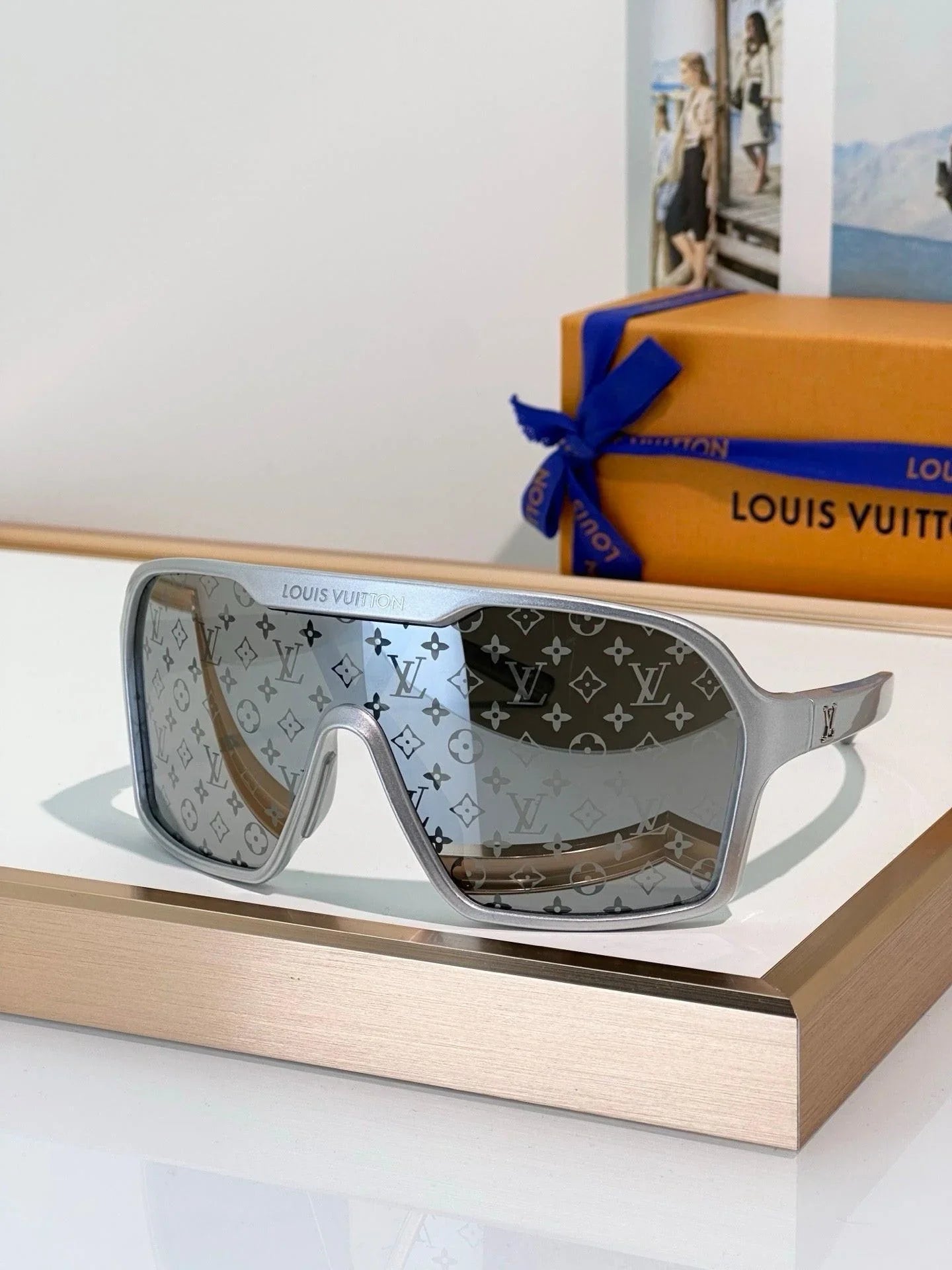 Louis Vuitton Z3103U LV Ski LV Tramontane Mask Sunglasses