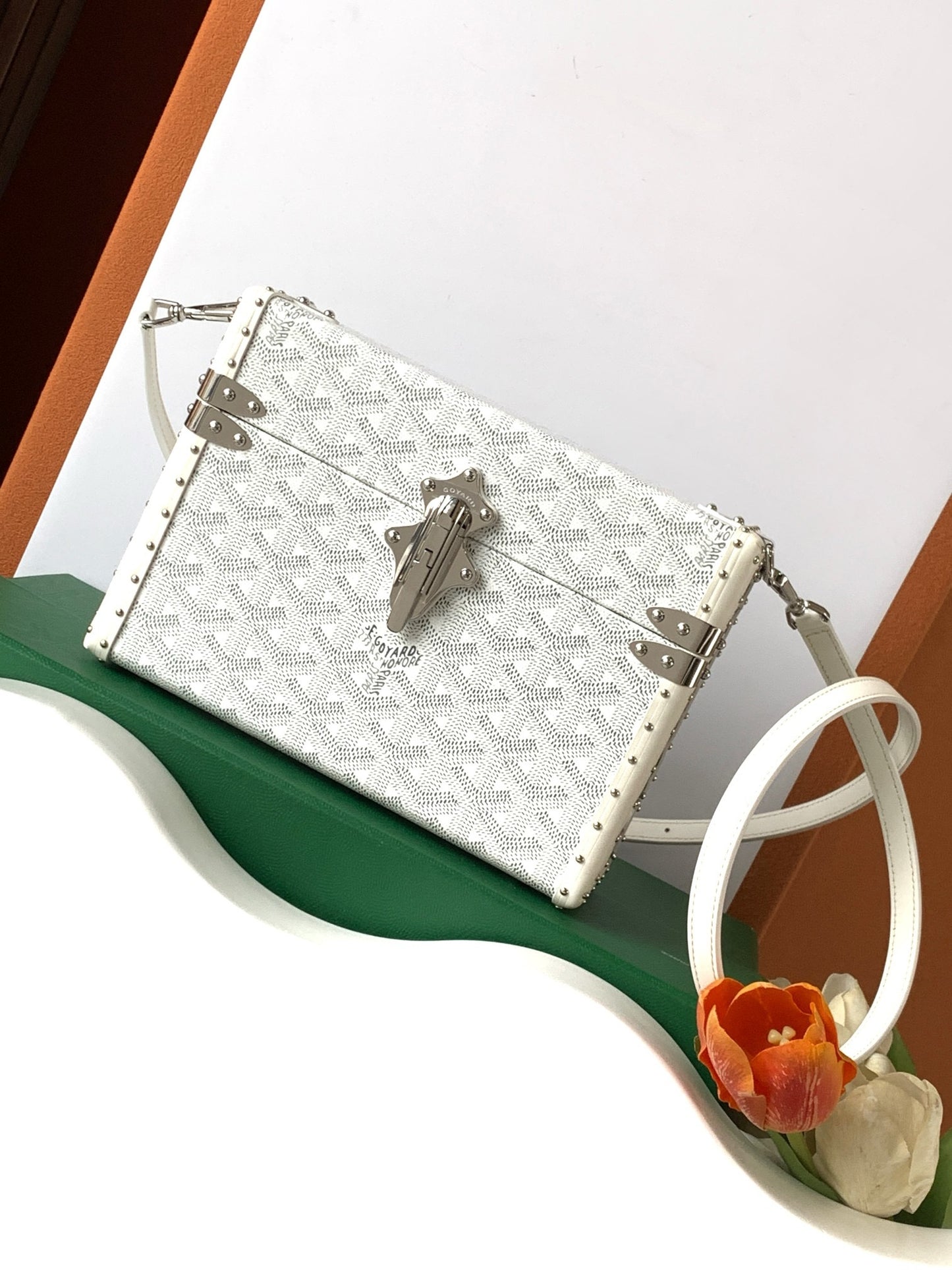 Goyard Cassette Trunk Strap Bag - 11 Available Colors ✨ - onlinechics.com