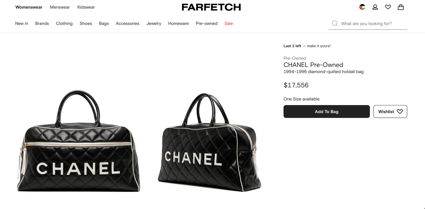 Chanel Vintage CHANEL ULTRA RARE 1994-1996 diamond-quilted holdall bag 🖤 - onlinechics.com