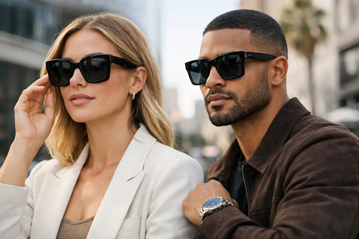 Square Frame Designer Shades That Stand Out