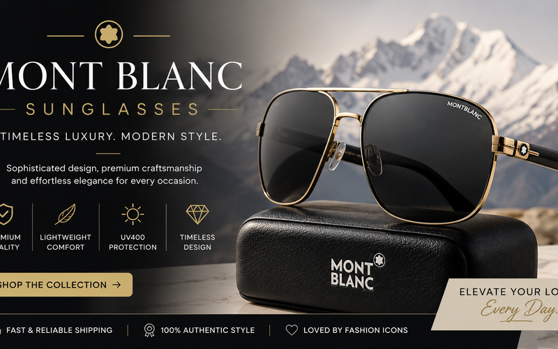 Mont Blanc Sunglasses: Timeless Luxury, Modern Style