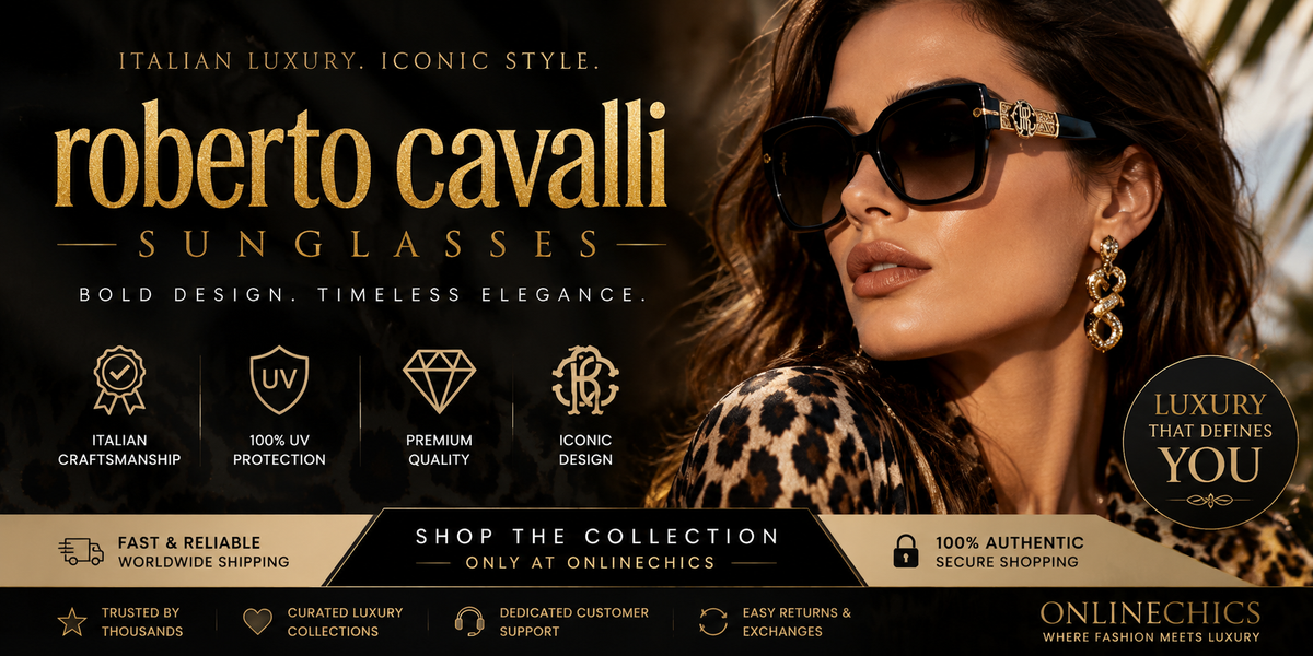 Roberto Cavalli Sunglasses: Bold Italian Luxury with Unmistakable Style