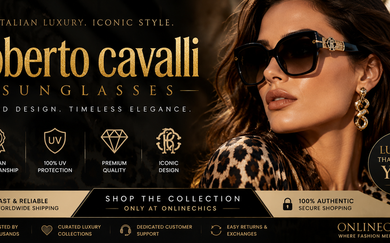 Roberto Cavalli Sunglasses: Bold Italian Luxury with Unmistakable Style