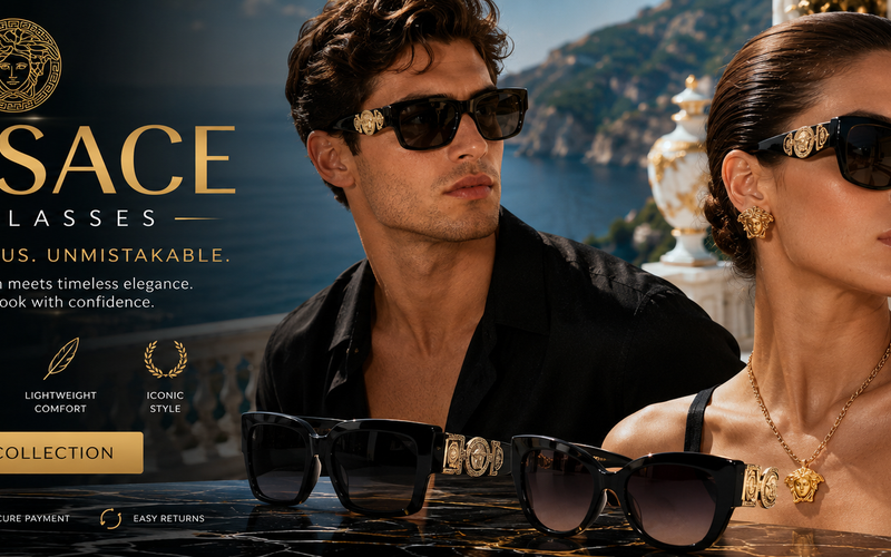 Versace Sunglasses: Bold Luxury That Never Goes Out of Style