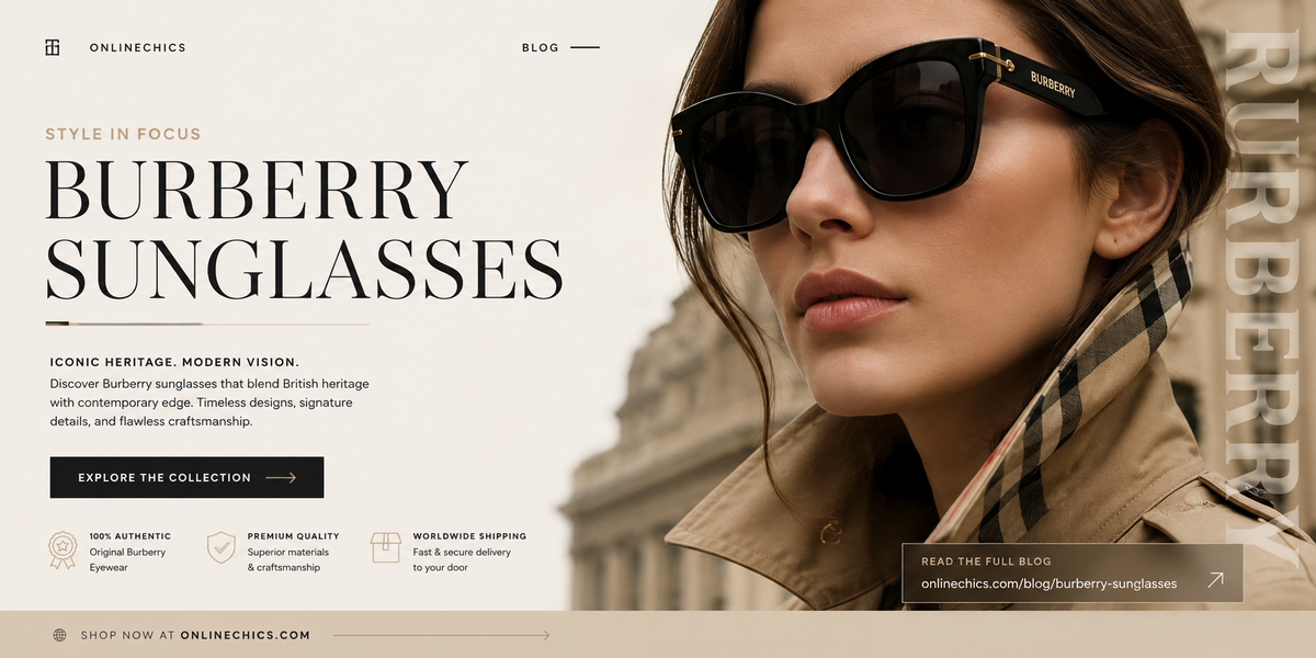 Burberry Sunglasses: A Modern Luxury Eyewear Style Guide