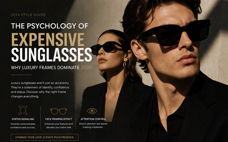 The Psychology of Expensive Sunglasses: Why Luxury Frames Dominate 2026