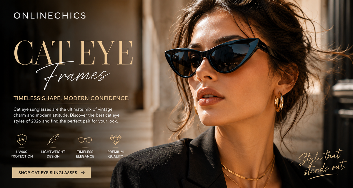 The Best Cat Eye Sunglasses for Women 2026 — Retro Frames That Still Look Fresh