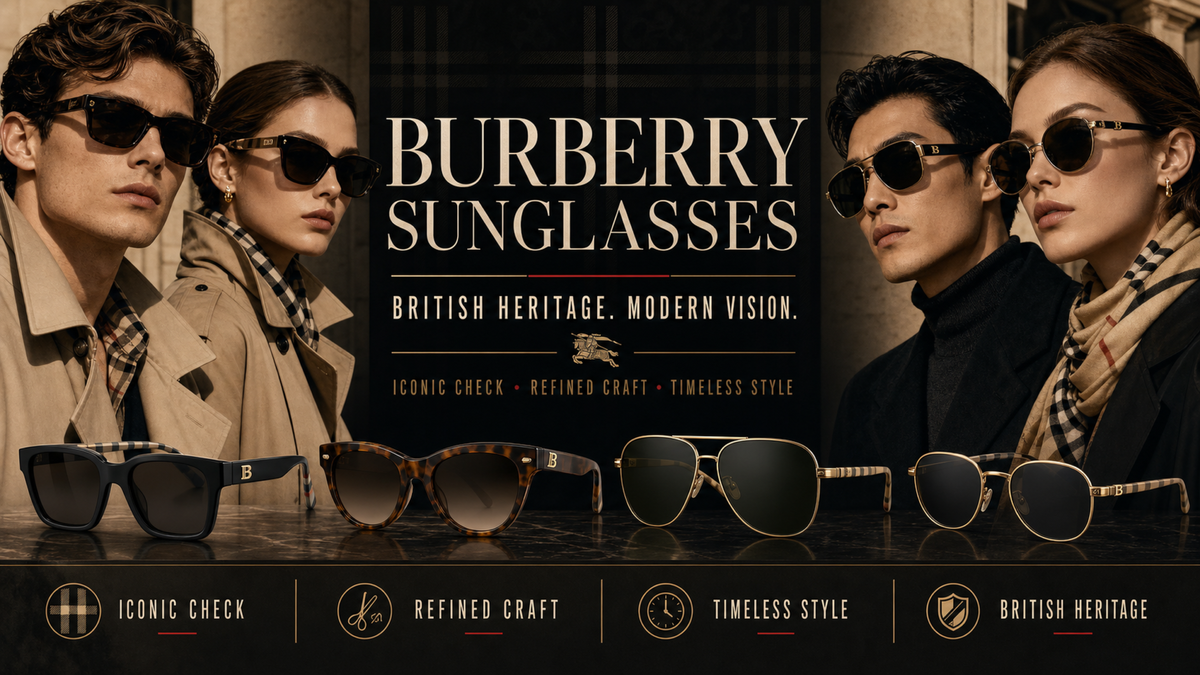 Burberry Sunglasses: British Heritage, Modern Frames and How to Choose Yours