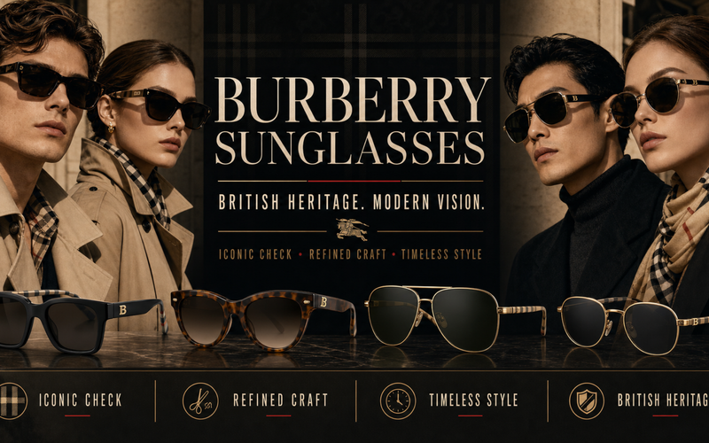 Burberry Sunglasses: British Heritage, Modern Frames and How to Choose Yours