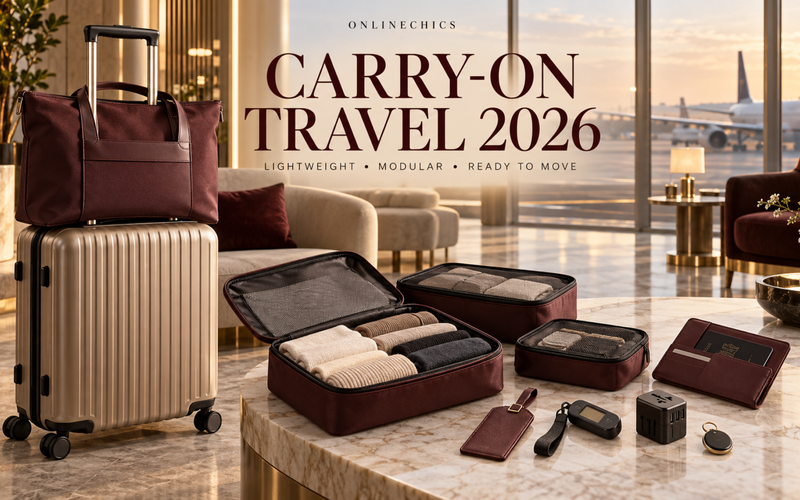 Carry-On Travel 2026: Lightweight Luggage, Modular Packing and Smarter Airport Accessories