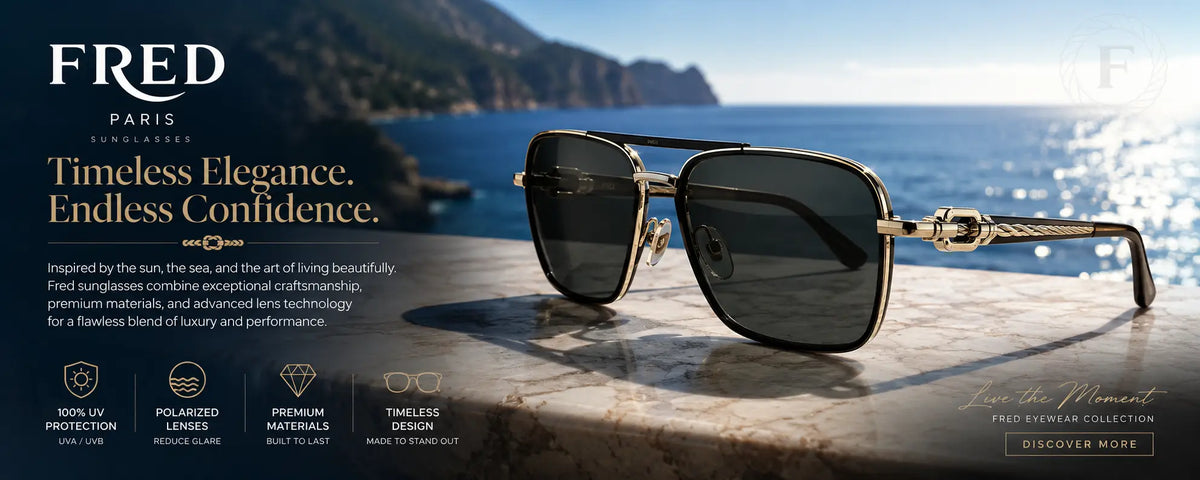 Fred Sunglasses: The Perfect Blend of Luxury, Craftsmanship, and Timeless Style
