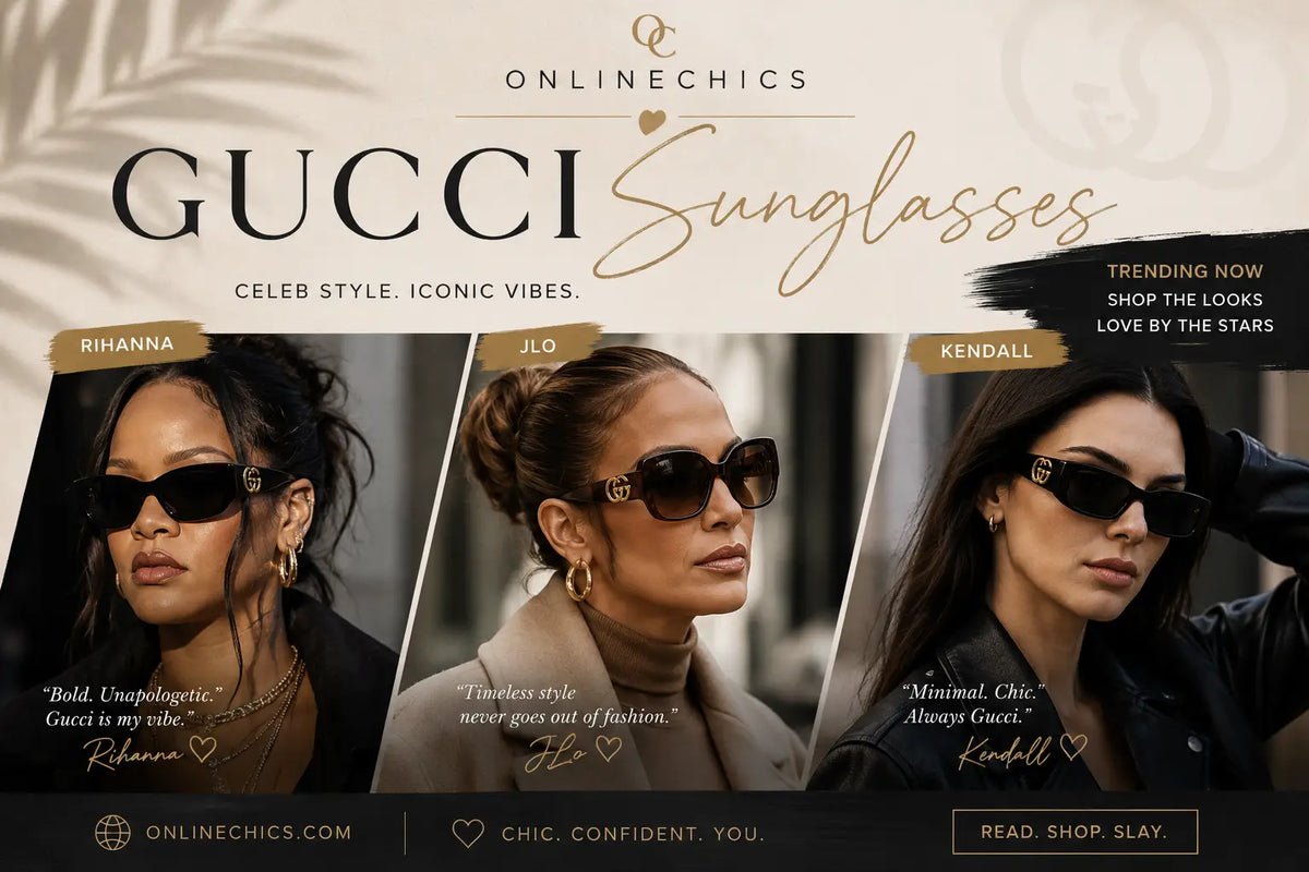 Gucci Sunglasses: The Celebrity Eyewear Trend That Never Goes Out of Style