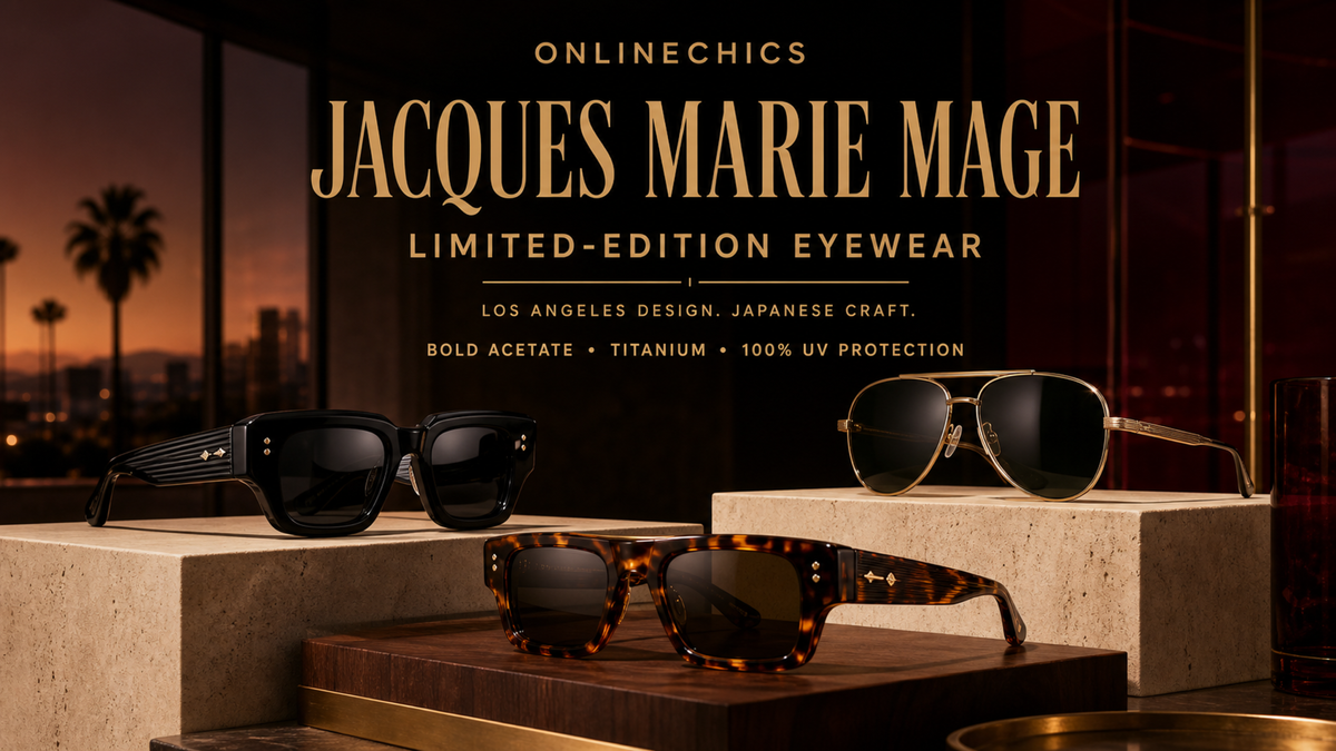 Jacques Marie Mage Sunglasses: Craft, Shapes and Fit Guide