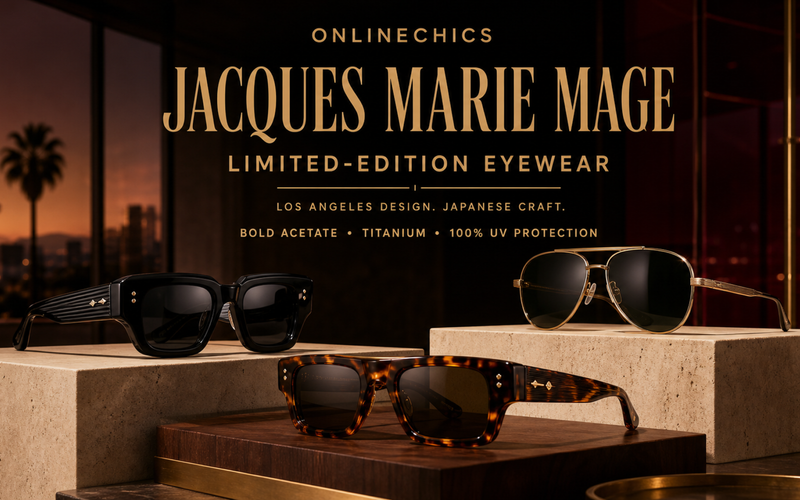 Jacques Marie Mage Sunglasses: Craft, Shapes and Fit Guide