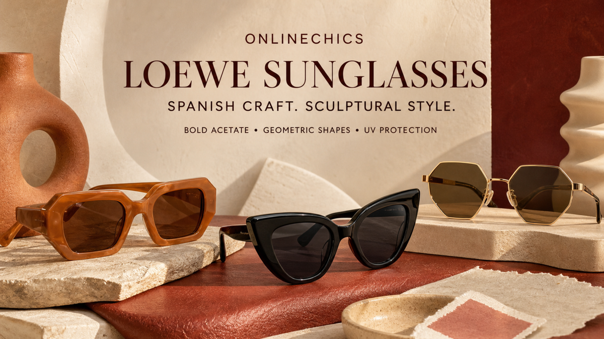 Loewe Sunglasses 2026: Spanish Craft, Shapes and Fit Guide