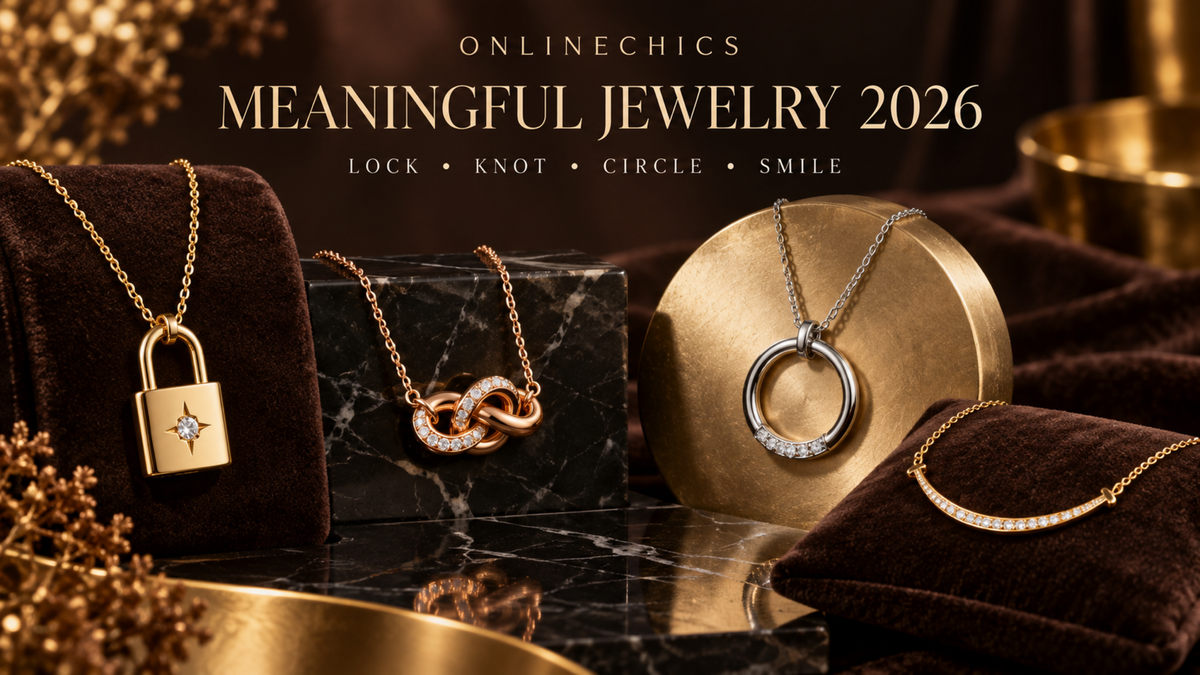Meaningful Jewelry 2026: Lock, Knot, Circle and Smile Motifs for Everyday Styling