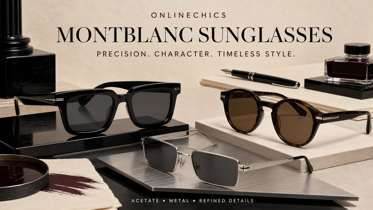 Montblanc Sunglasses 2026: Shapes, Materials, Fit and Care Guide