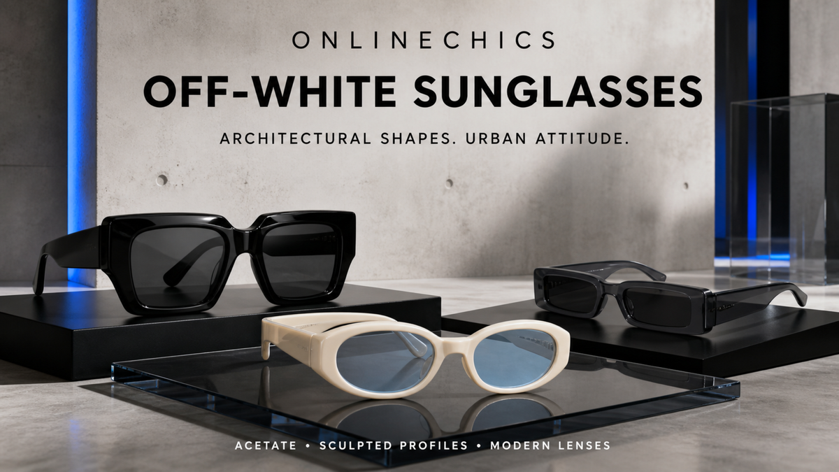Off-White Sunglasses 2026: Shapes, Fit and Care Guide