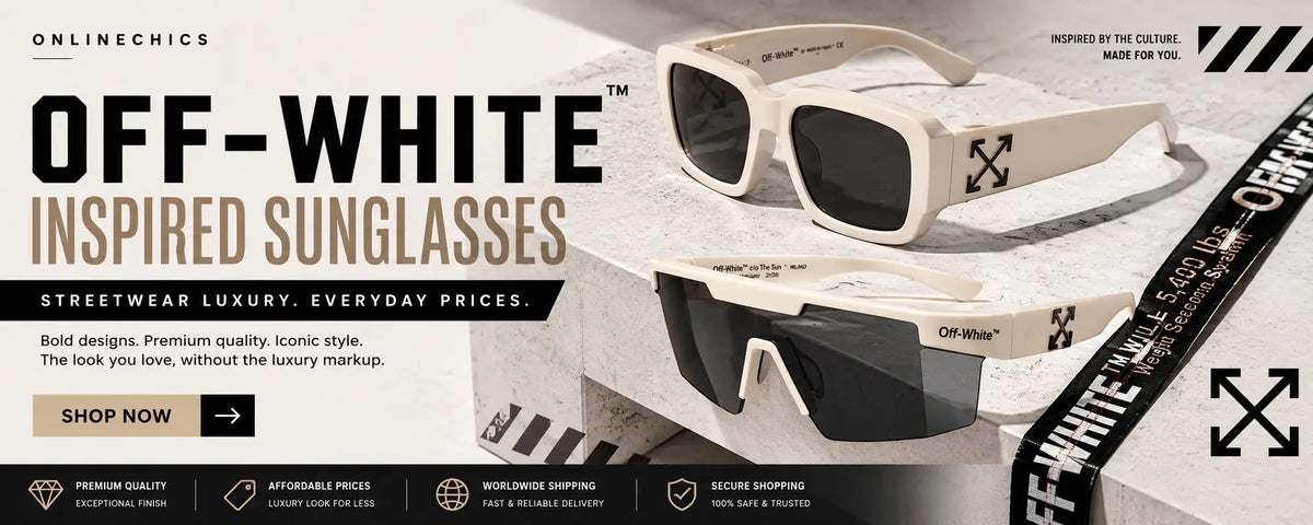 Off-White Sunglasses: Streetwear Luxury Meets Everyday Style