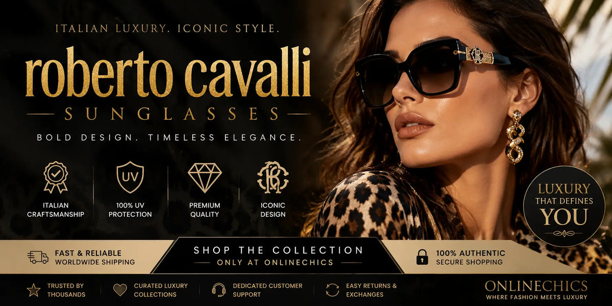 Roberto Cavalli Sunglasses: Bold Italian Luxury with Unmistakable Style