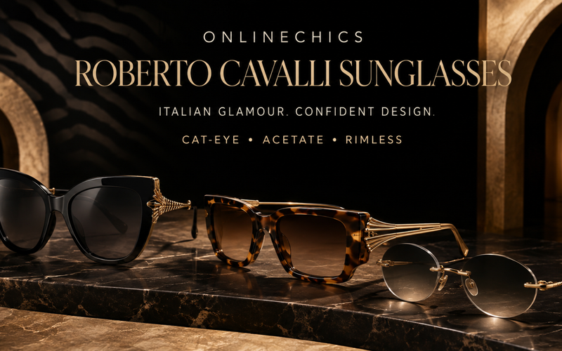 Roberto Cavalli Sunglasses 2026: Shapes, Fit and Care Guide
