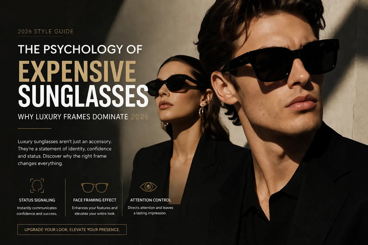 The Psychology of Expensive Sunglasses: Why Luxury Frames Dominate 2026