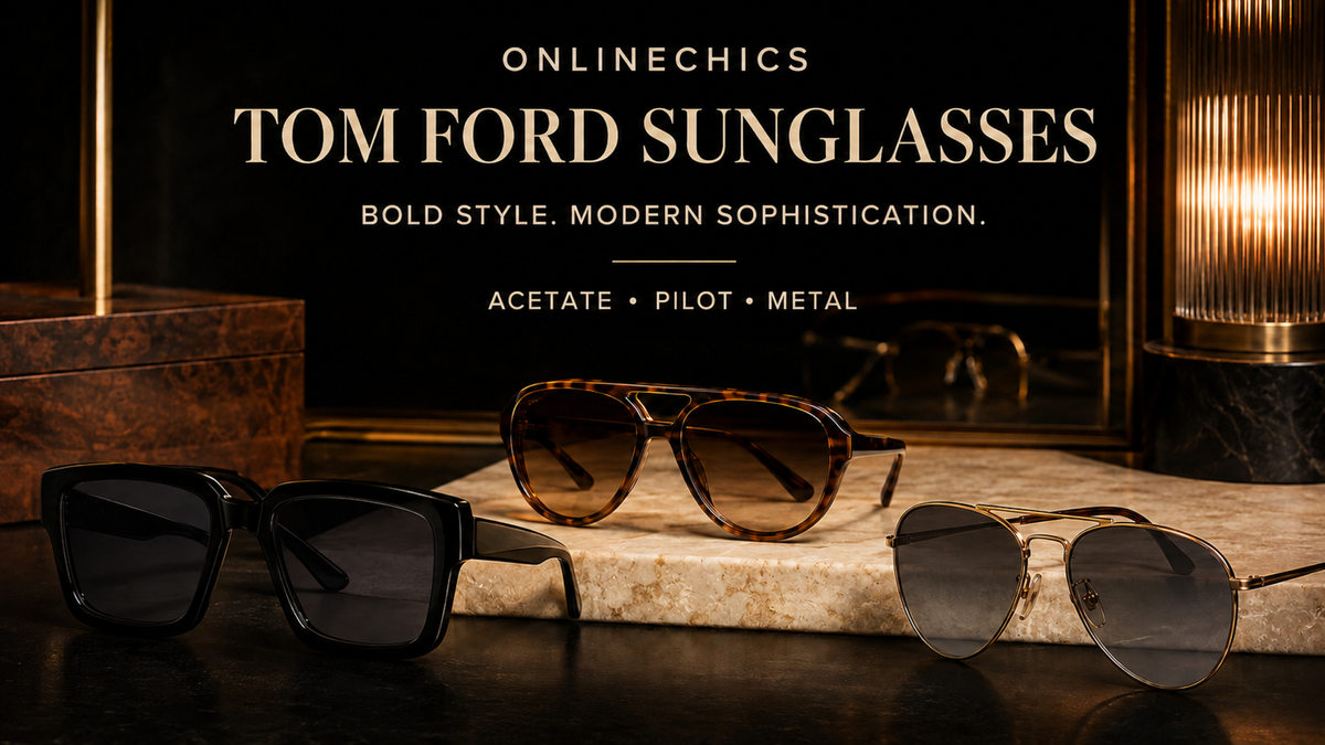 Tom Ford Sunglasses 2026: Shapes, Fit and Care Guide
