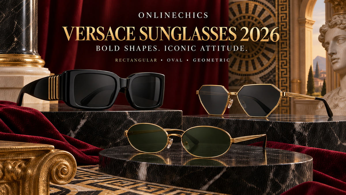 Versace Sunglasses 2026: New Shapes, Fit and Care Guide