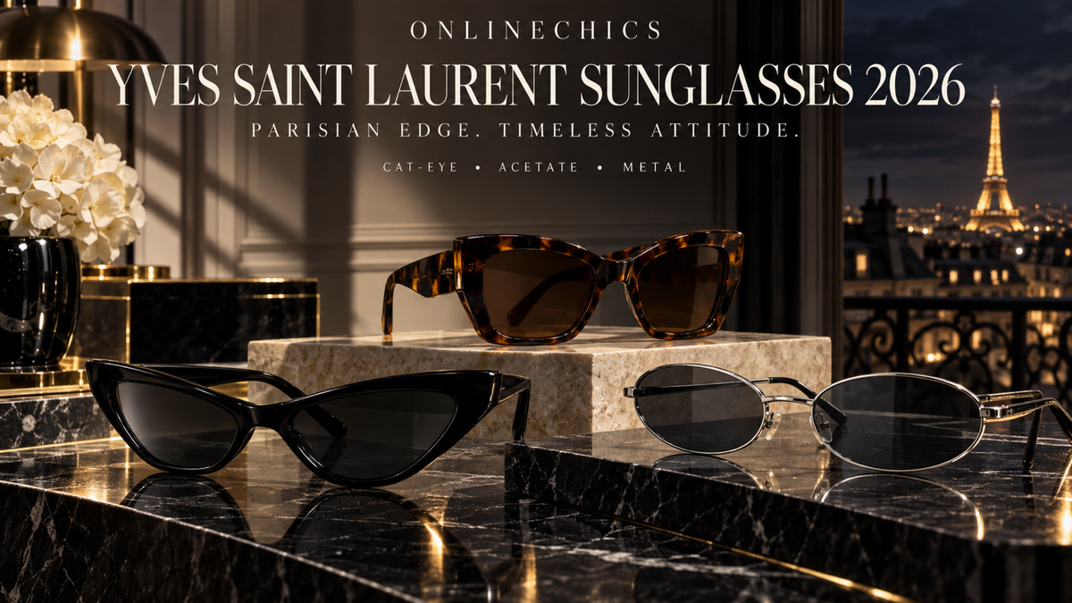Yves Saint Laurent Sunglasses 2026: Shapes, Fit and Care Guide