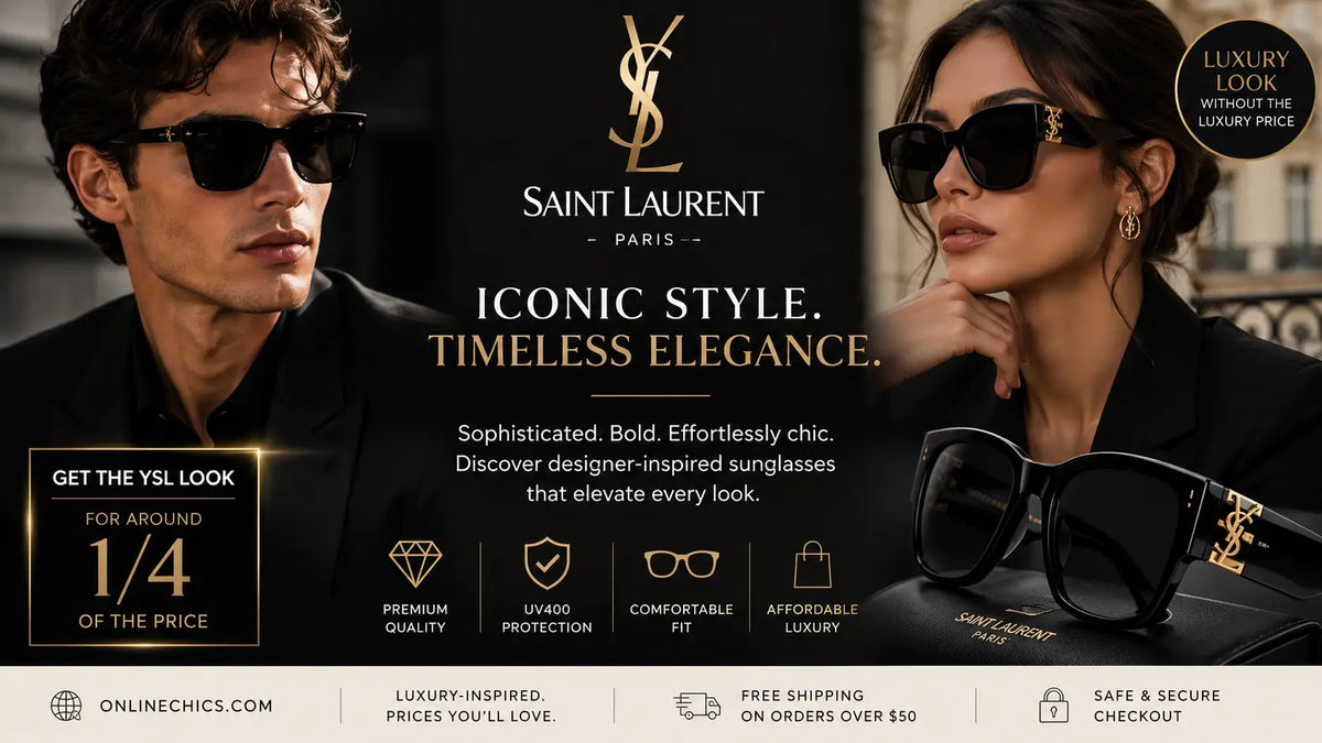 Yves Saint Laurent (YSL) Sunglasses: Luxury Style Without the Luxury Price
