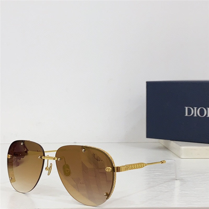 DIOR HOMME NeoDior S4U Mirrored Rectangular Sunglasses✨ - buyonlinebehappy