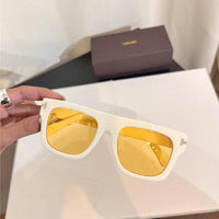 TOM FORD FAUSTO TF0711 Rectangular Sunglasses ✨