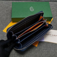 Goyard Matignon GM Zipper Wallet In Goyardine Canvas✨
