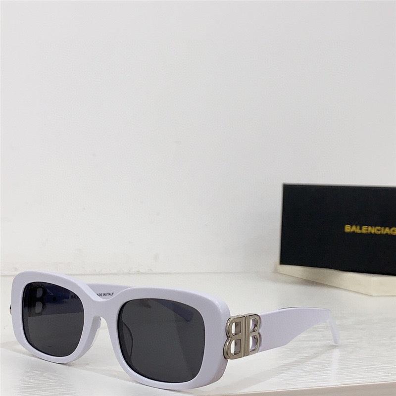 New Season BALENCIAGA Eyewear BB0310SK rectangle-frame sunglasses ✨ - buyonlinebehappy