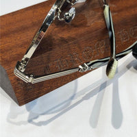 Chrome Hearts 8230 Metal-Acetate Aviator Sunglasses⚜️