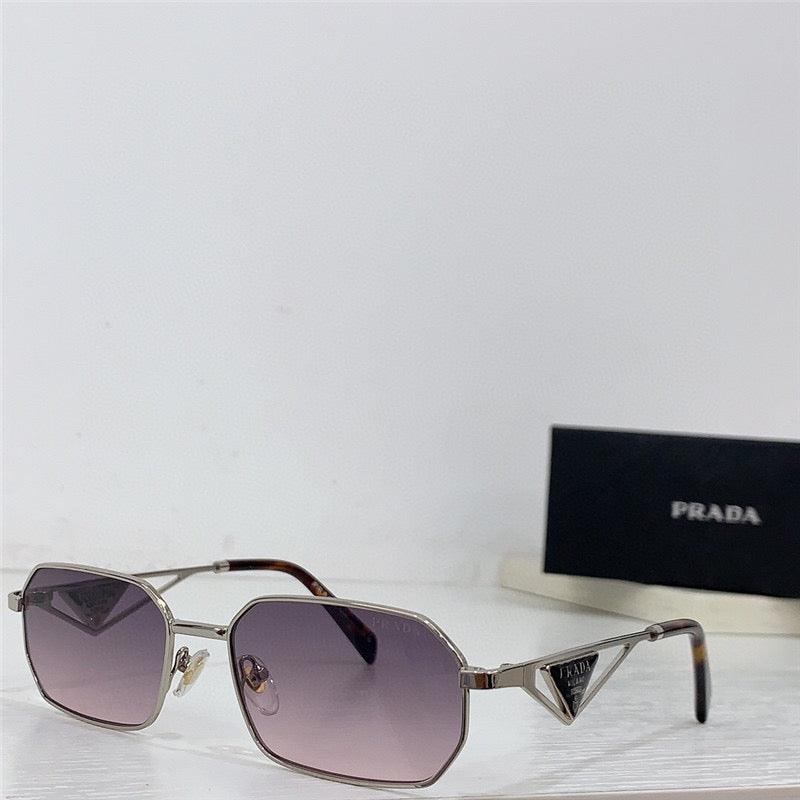 2023-24 NEW SEASON Prada A53V square-frame tinted sunglasses - buyonlinebehappy