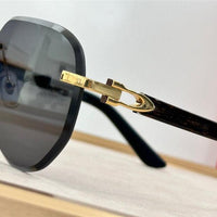 Cartier C DECOR CT0440S Wood frame Unisex Sunglasses 🐆