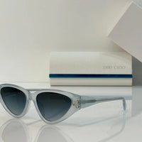 2024 Jimmy Choo JC5019 Cat Eye Sunglasses with Glitter women's ✨
