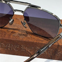 Chrome Hearts 8240 square-frame tinted sunglasses