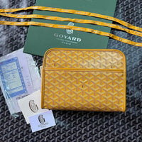 '- Goyard Jouvence Toiletry Bag In Goyardine Canvas 8 Colors✨