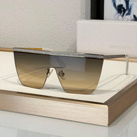 Jimmy Choo Leah Mask oversize-frame Sunglasses Women's ✨