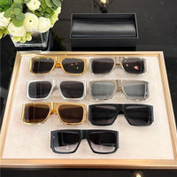 YSL 2024 SAINT LAURENT SL 635 flat-top Sunglasses $800 ✨
