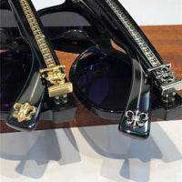 Chrome Hearts Polarized SEE YOU IN TEA Zeiss Lenses Men's Sunglasses ⚜️