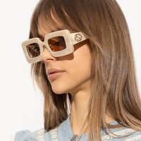 Gucci GG0974S Sunglasses Women Rectangle 49mm  ✨