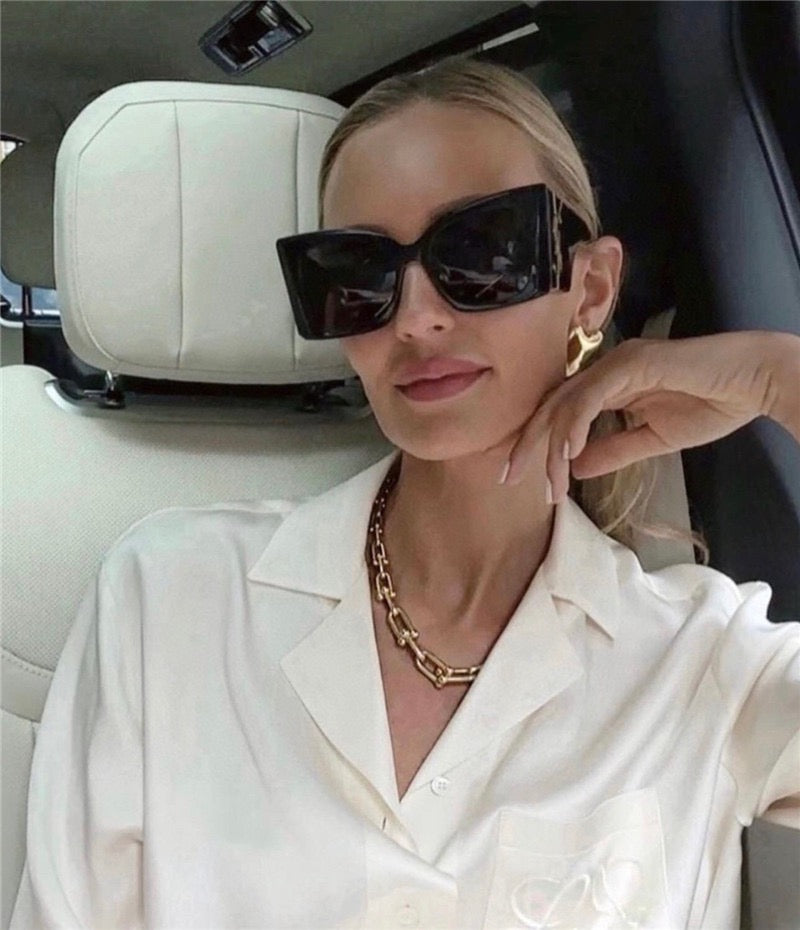 - YSL Saint Laurent M119 Blaze Women's Oversize Sunglasses ✨ - buyonlinebehappy